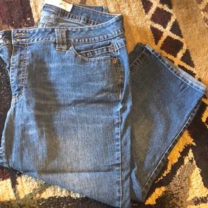 Skinny jean capris from Fashion Bug